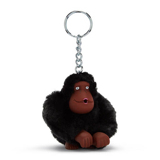 Kipling Sven Monkey Keychain Accessories Black Tonal | AU 1991OK